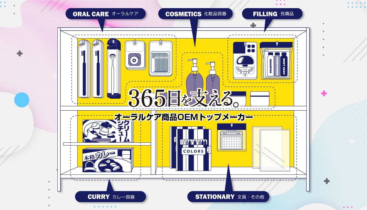 ヤマトエスロン株式会社｜オーラルケア商品トップメーカー